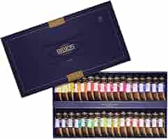 MISSION Water colors 高級顔料使用水彩絵具 Amazon | ミッションゴールドクラス 水彩絵具 7ml×12色セット